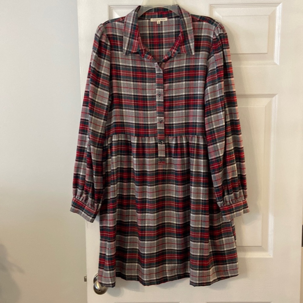 Copper Kay Dress very soft long sleeves brand new with tag length 39” bust 40/42
